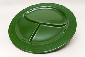 Vintage Fiesta Ten Inch Divided Plate in Original 50s Forest Green: Genuine, Old, Antique, For Sale, Gift
Vintage Fiesta Ten Inch Divided Plate in Original 50s Forest Green: Genuine, Old, Antique, For Sale, Gift