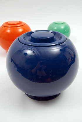Kitchen Kraft Covered Ball Jar | Cookie Jar | Original Blue Cobalt Glaze For Sale Vintage Fiestaware Kitchen Kraft Covered Ball Jar | Cookie Jar | Original Blue Cobalt Glaze For Sale Vintage Fiestaware