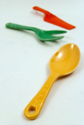 Original Green Kitchen Kraft Fork: GoAlong Fiestaware Pottery For Sale Original Green Kitchen Kraft Fork: GoAlong Fiestaware Pottery For Sale