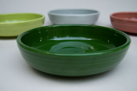50s Fiestaware Forest Green 50s Colors Vintage Fiestaware Dessert Bowl For Sale 50s Fiestaware Forest Green 50s Colors Vintage Fiestaware Dessert Bowl For Sale