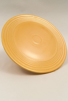 Original Yellow Vintage Fiesta Cake Plate Fiestaware For Sale Old Authentic