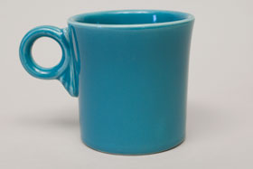 Vintage Fiestaware Turquoise Tom and Jerry Mug: Fiesta Dinnerware 30s 40s 50s 60s For Sale
Vintage Fiestaware Turquoise Tom and Jerry Mug: Fiesta Dinnerware 30s 40s 50s 60s For Sale