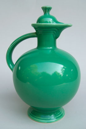 Vintage Fiesta Carafe: Original Green Fiestaware For Sale Rare Gift Hard to Find 1930s 1940s
Vintage Fiesta Carafe: Original Green Fiestaware For Sale Rare Gift Hard to Find 1930s 1940s