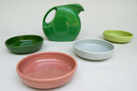Medium Green Fiesta For Sale: Vintage Fiestaware Nappy Bowl Medium Green Fiesta For Sale: Vintage Fiestaware Nappy Bowl
