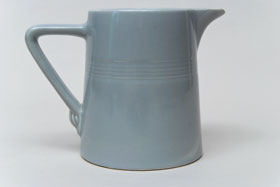 Vintage Harlequin 50s Gray 22 ounce jug or milk pitcher: Harlequin Dinnerware 30s 40s American Solid Color Dinnerware For Sale
Vintage Harlequin 50s Gray 22 ounce jug or milk pitcher: Harlequin Dinnerware 30s 40s American Solid Color Dinnerware For Sale