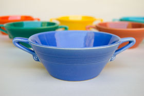 Vintage Harlequin Pottery For Sale: Turquoise Cream Soup Bowl 40s 50s Pottery
Vintage Harlequin Pottery For Sale: Spruce Cream Soup Bowl 40s 50s Pottery