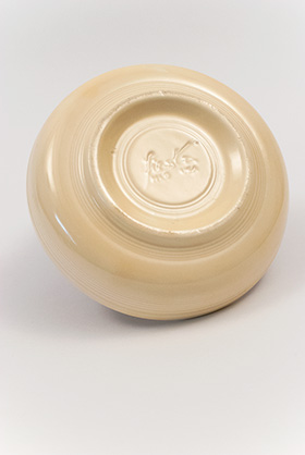Fiestaware Ivory Dessert Bowl Fiestaware Ivory Dessert Bowl
