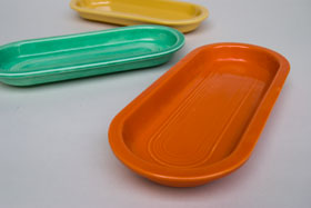 Red Vintage Fiestaware Utility Tray Radioactive Red Vintage Fiesta Utility Tray