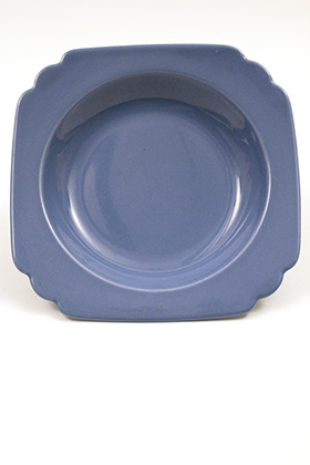 Original Mauve Blue Riviera Deep Plate