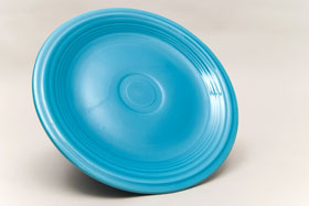 Vintage Fiesta Turquoise 10 Inch Dinner Plate  Fiestaware Pottery Vase: Gift, Rare, Hard to Find, Buy Onlline Now, American Antique Pottery