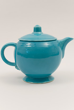 Turquoise Vintage Fiesta Teapot