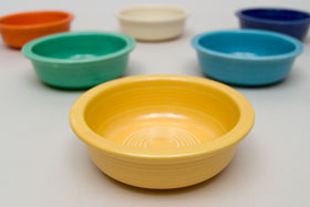 Yellow Vintage Fiestaware Yellow Berry Bowl For Sale Yellow Vintage Fiestaware Yellow Berry Bowl For Sale