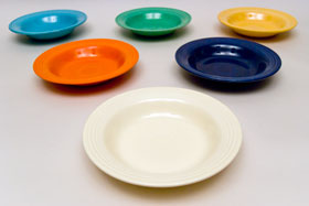 Vintage Fiesta Yellow Deep Plate: Fiestaware Pottery For Sale Vintage Fiesta Yellow Deep Plate: Fiestaware Pottery For Sale