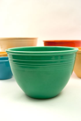 Fiesta No. 5 Green Bowl For Sale Fiesta No. 5 Green Bowl For Sale