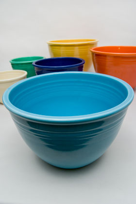 Fiesta No. 5 Turquoise Bowl For Sale Fiesta No. 5 Turquoise Bowl For Sale
