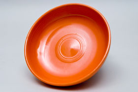 Fiestaware Red Dessert Bowl Fiestaware Red Dessert Bowl
