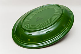 50s Forest Green Vintage Fiesta Large Oval Platter