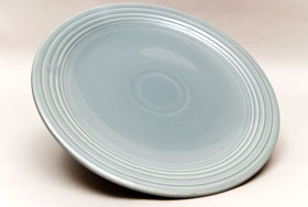 50s Fiestaware 50s gray 13inch chop plate