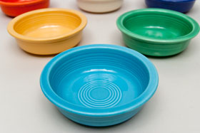 Turquoise Vintage Fiestaware Turquoise Fruit Bowl For Sale Turquoise Vintage Fiestaware Turquoise Fruit Bowl For Sale