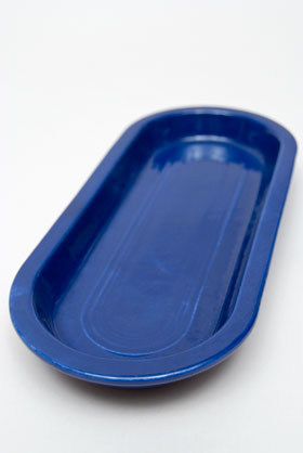 Original Cobalt Blue Fiestaware Utility Tray Original Cobalt Blue Fiestaware Utility Tray