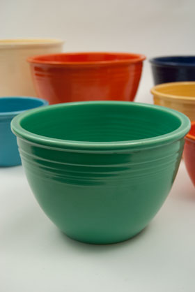 Fiesta No. 4 Green Bowl For Sale Fiesta No. 4 Green Bowl For Sale