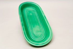 Original Green Fiestaware Utility Tray Original Green Fiestaware Utility Tray