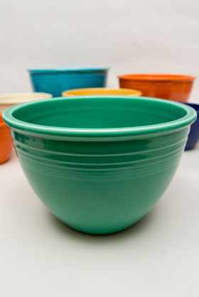 Fiesta No. 5 Green Bowl For Sale Fiesta No. 5 Green Bowl For Sale