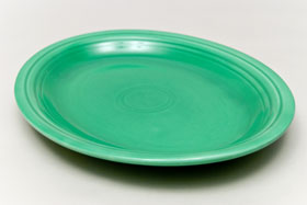 Green Vintage Fiesta Large Oval Platter Green Vintage Fiesta Large Oval Platter