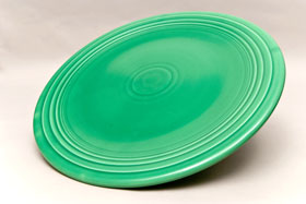 Original Green Fiesta Vintage 15 inch Chop Plate Fiestaware For Sale Old Authentic Original Green Fiesta Vintage 15 inch Chop Plate Fiestaware For Sale Old Authentic