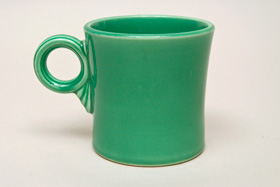 Vintage Fiestaware Green Tom and Jerry Mug: Fiesta Dinnerware 30s 40s 50s 60s For Sale
Vintage Fiestaware Green Tom and Jerry Mug: Fiesta Dinnerware 30s 40s 50s 60s For Sale