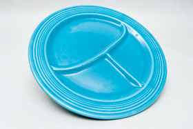 Vintage Fiesta Ten Inch Divided Plate in Original Turquoise: Genuine, Old, Antique, For Sale, Gift
Vintage Fiesta Ten Inch Divided Plate in Original Turquoise: Genuine, Old, Antique, For Sale, Gift
