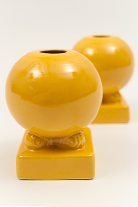 Radioactive Red Vintage Fiesta Bulb Candle Holders Fiestaware Pottery For Sale Radioactive Red Vintage Fiesta Bulb Candle Holders Fiestaware Pottery For Sale