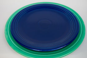 Original Green Fiestaware Chop Plate Original Green Fiestaware Chop Plate