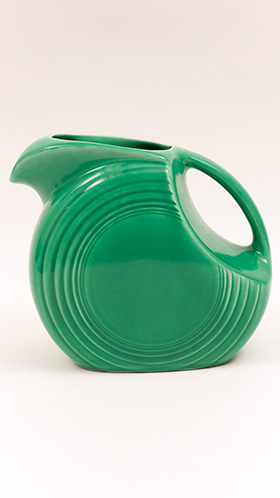 Original Green Fiesta Vintage Disk Water Pitcher: Fiestaware For Sale
Original Green Fiesta Vintage Disk Water Pitcher: Fiestaware For Sale
