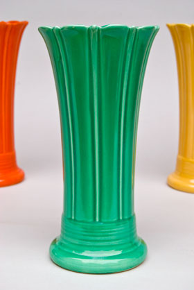 Vintage Fiesta 10 inch Original Green Fiestaware Pottery Vase: Gift, Rare, Hard to Find, Buy Onlline Now, American Antique Pottery Vintage Fiesta 10 inch Original Green Fiestaware Pottery Vase: Gift, Rare, Hard to Find, Buy Onlline Now, American Antique Pottery