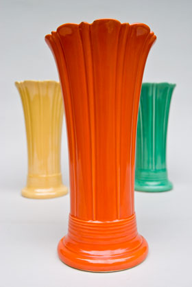 Vintage Fiesta 10 inch Original Red Fiestaware Pottery Vase: Gift, Rare, Hard to Find, Buy Onlline Now, American Antique Pottery Vintage Fiesta 10 inch Original Red Fiestaware Pottery Vase: Gift, Rare, Hard to Find, Buy Onlline Now, American Antique Pottery