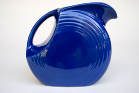 Fiesta Disk Pitcher in Cobalt
Fiesta Disk Pitcher in Cobalt