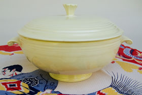 Ivory Fiesta Covered Casserole Ivory Fiesta Covered Casserole