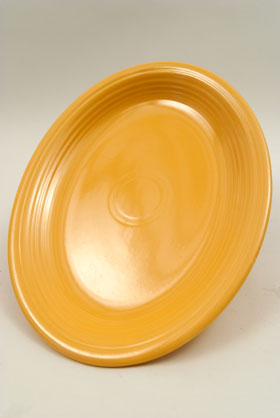 Yellow Vintage Fiesta Large Oval Platter