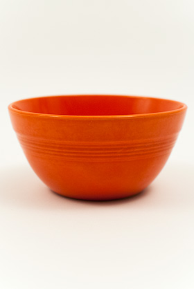 Radioactive Red Vintage Harlequin 36s Bowl 30s 40s Homer Laughlin American Dinnerware Solid Color Mix-n-Match