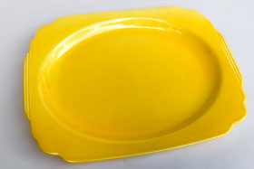 Riviera Pottery for Sale: Original Yellow Platter from vintagefiestaware.com
Riviera Pottery for Sale: Original Yellow Platter from vintagefiestaware.com