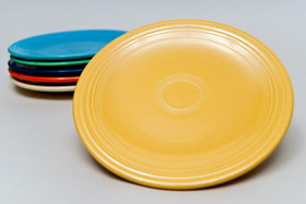 
Vintage Fiesatware Plate in Original Yellow
      