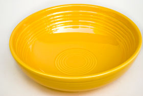 Fiesta Vintage Original Yellow Individual Salad Bowl: Fiestaware For Sale