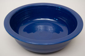 Radioactive Cobalt Vintage Fiesta Nappy Vegetable Bowl Fiestaware Pottery For Sale Radioactive Cobalt Vintage Fiesta Nappy Vegetable Bowl Fiestaware Pottery For Sale
