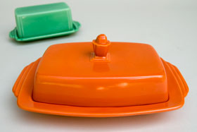 Vintage Harlequin Pottery For Sale: Fiestaware Radioactive Red: Homer Laughlin: Rare Butter Dish
Vintage Harlequin Pottery For Sale: Fiestaware Radioactive Red: Homer Laughlin: Rare Butter Dish