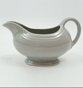 50s Gray Vintage Fiestaware Sauce Boat For Sale 50s Gray Vintage Fiestaware Sauce Boat For Sale