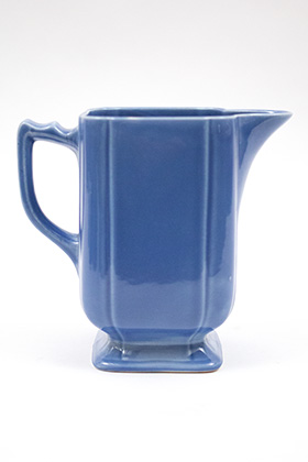 Riviera Pottery Large Batter Pitcher in Rare Mauve Glaze Riviera Pottery Large Batter Pitcher in Rare Mauve Glaze
