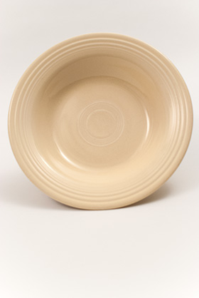 Vintage Fiesta Yellow Deep Plate: Fiestaware Pottery For Sale Vintage Fiesta Yellow Deep Plate: Fiestaware Pottery For Sale