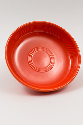 Fiestaware Red Dessert Bowl Fiestaware Red Dessert Bowl
