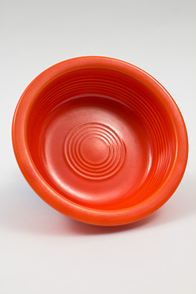 Red Vintage Fiestaware Red Berry Bowl For Sale Red Vintage Fiestaware Red Berry Bowl For Sale